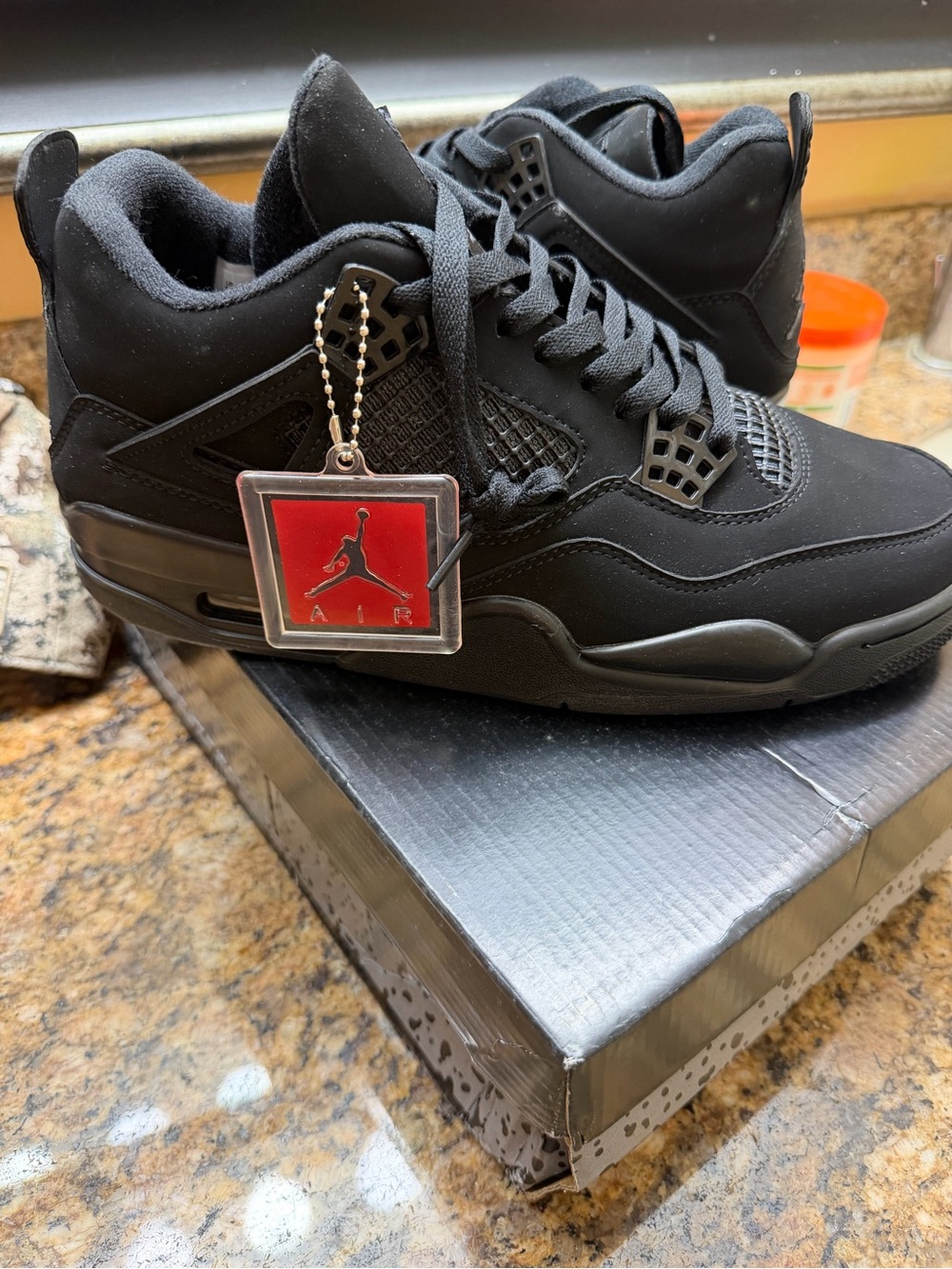 Jordan Retro 4 Men's Sneakers - Black cat
